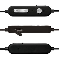 LogiLink BT0056 Kopfhörer & Headset Kabellos im Ohr, Nackenband Mikro-USB Bluetooth Schwarz
