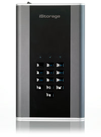 iStorage diskAshur DT2 256 24TB FIPS Externe Festplatte USB Typ-B 3.2 Gen 1 (3.1 Gen 1) Schwarz