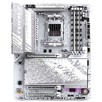 GIGABYTE AM5 Gigabyte B850 AORUS ELITE WF7 ICE – Ansicht 2