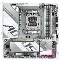 GIGABYTE AM5 Gigabyte B850M AORUS ELITE WF6E ICE – Ansicht 2