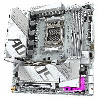GIGABYTE AM5 Gigabyte B850M AORUS ELITE WF6E ICE – Ansicht 4