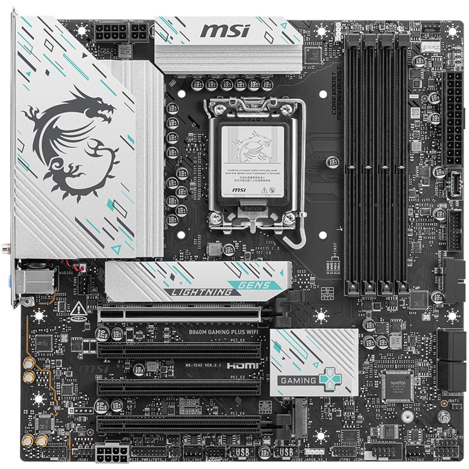 LGA1851 MSI B860M GAMING PLUS WIFI