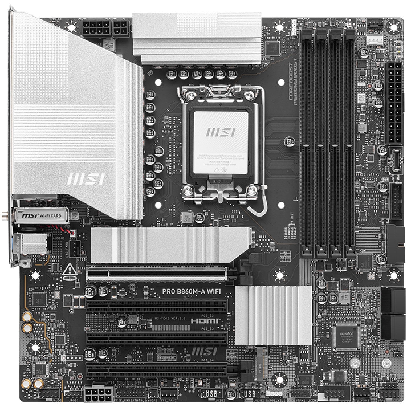 LGA1851 MSI PRO B860M-A WIFI