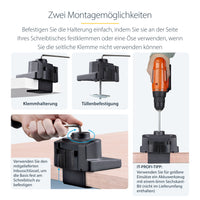 StarTech.com Schreibtisch-Monitorarm mit 2x USB 3.0-Anschlüssen - Monitorhalterung mit Kabelmanagement für bis zu 34 "VESA-Display - Ergonomischer Gelenkarm - Schreibtischklemme/Tülle