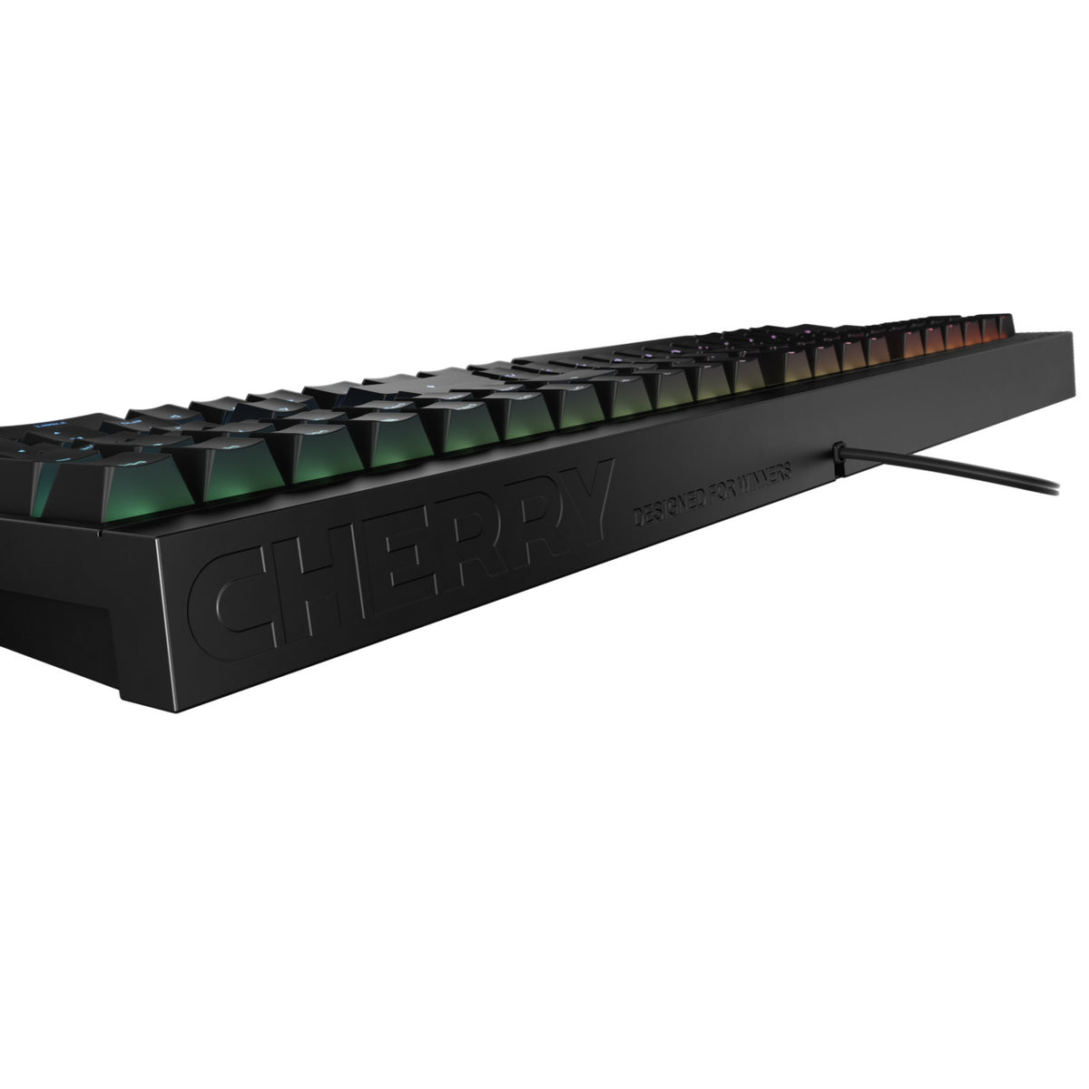 CHERRY MX 2.0S RGB Tastatur Gaming USB QWERTZ Deutsch Schwarz