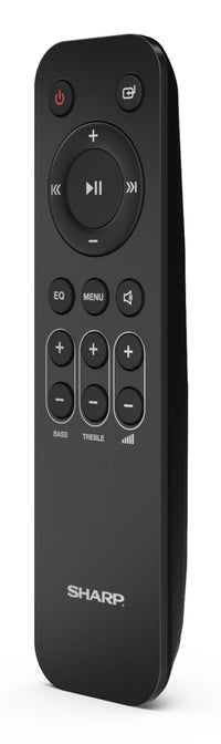 Sharp HT-SBW55121(SL) Soundbar-Lautsprecher Silber 5.1.2 Kanäle 212 W