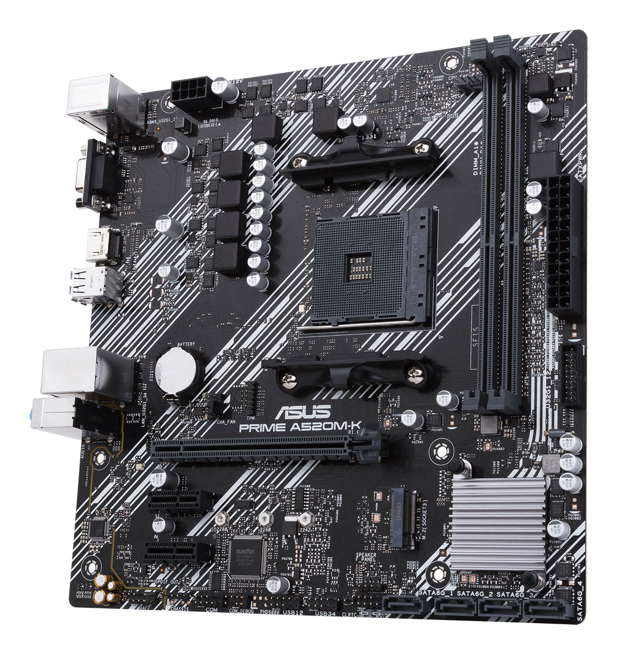 ASUS PRIME A520M-K AMD A520 Sockel AM4 micro ATX
