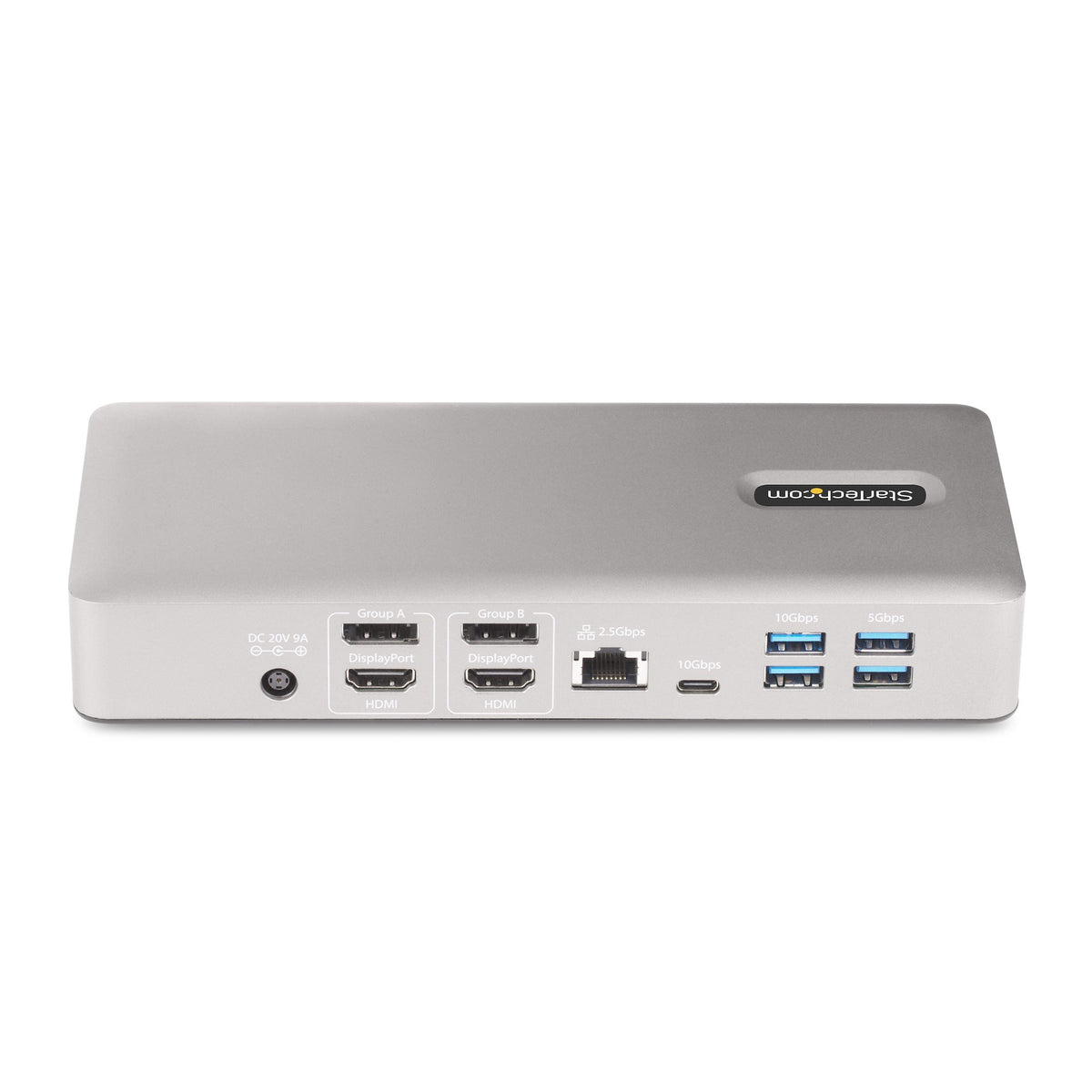 StarTech.com Universelle Thunderbolt 4 und USB4 Dockingstation, Quad-Display unter Windows, Dual-Display mit MacBook, HDMI DP-Dock mit 100W Ladung