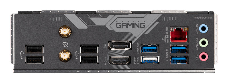 GIGABYTE B760M Gaming X AX Mainboard – Unterstützt Intel Core 14. Gen CPUs, 8+1+1 Phasen VRM, bis zu 7600 MHz DDR5, 2xPCIe 4.0 M.2, Wi-Fi 6E, 2.5GbE LAN, USB 3.2 Gen 2