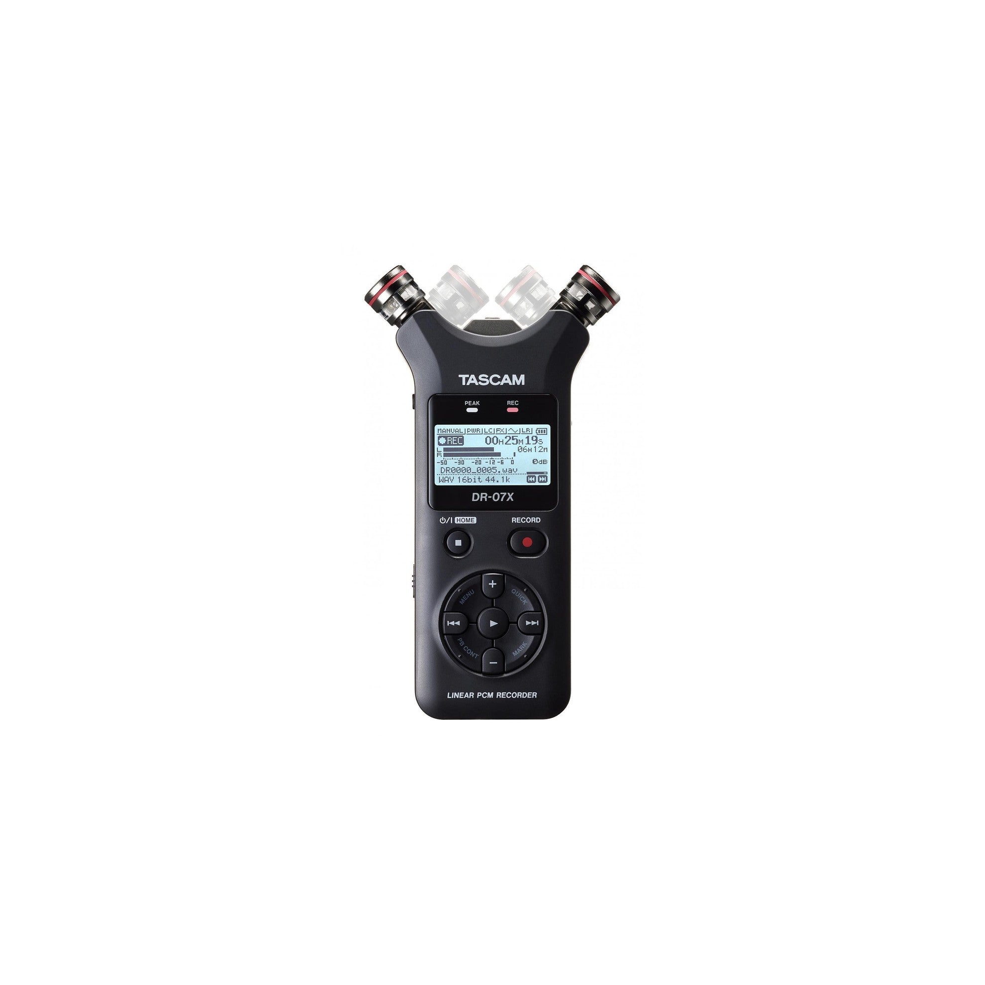 Tascam DR-07X, Mobile MP3/WAV-Recorder