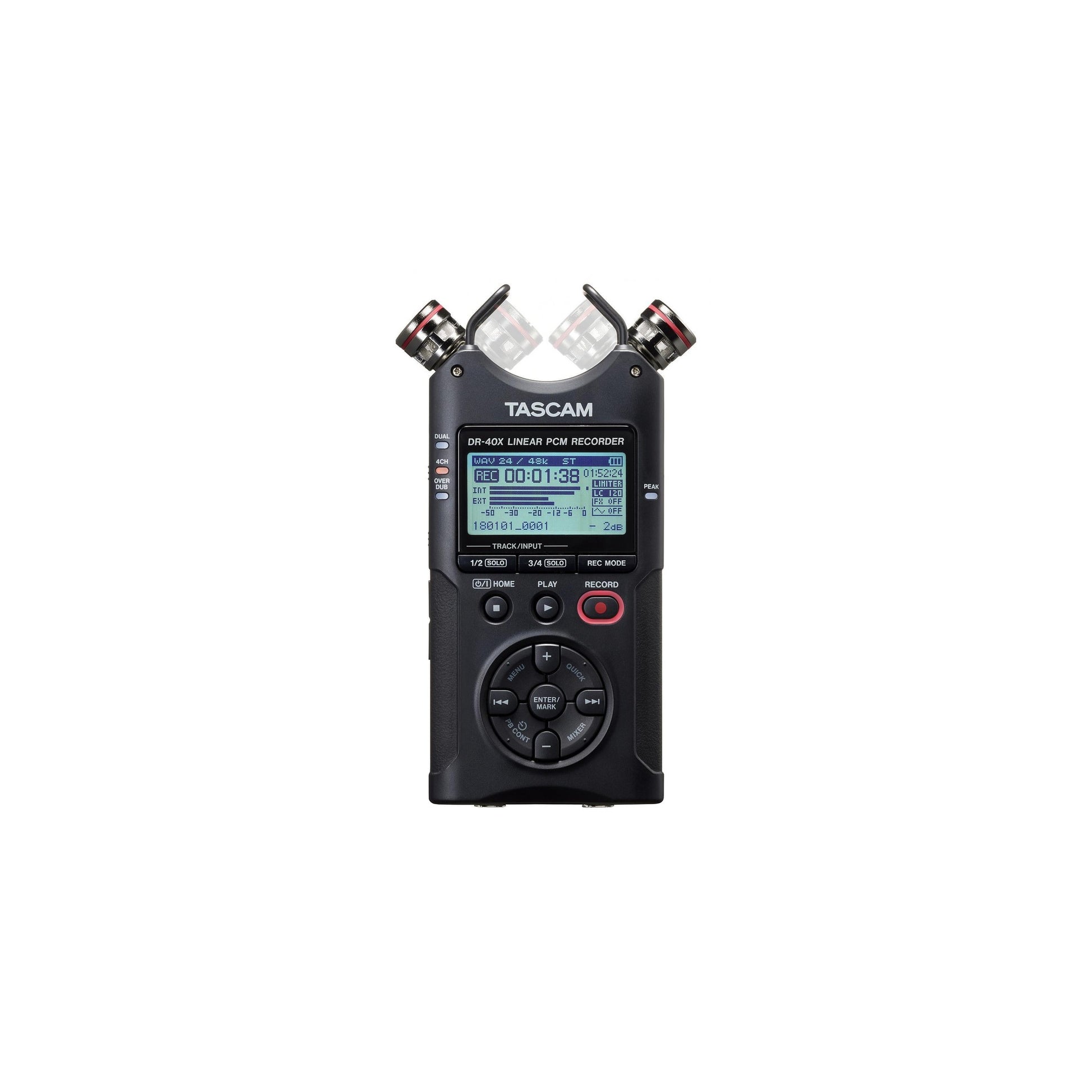 Tascam DR-40X, Mobile MP3/WAV-Recorder