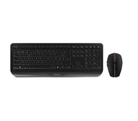 CHERRY Gentix Desktop Tastatur Maus enthalten Büro RF Wireless Schweiz Schwarz