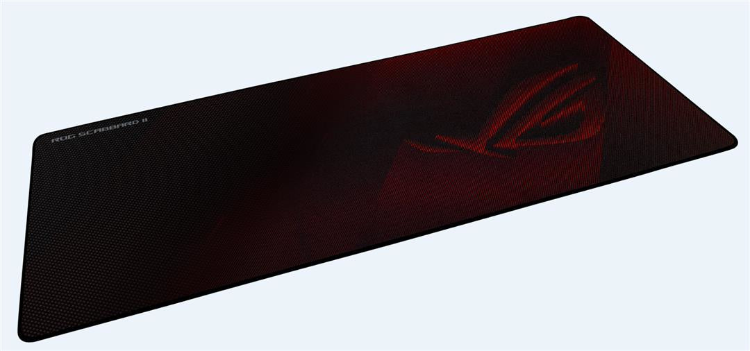 ASUS ROG Strix Scabbard II Gaming-Mauspad Schwarz, Rot