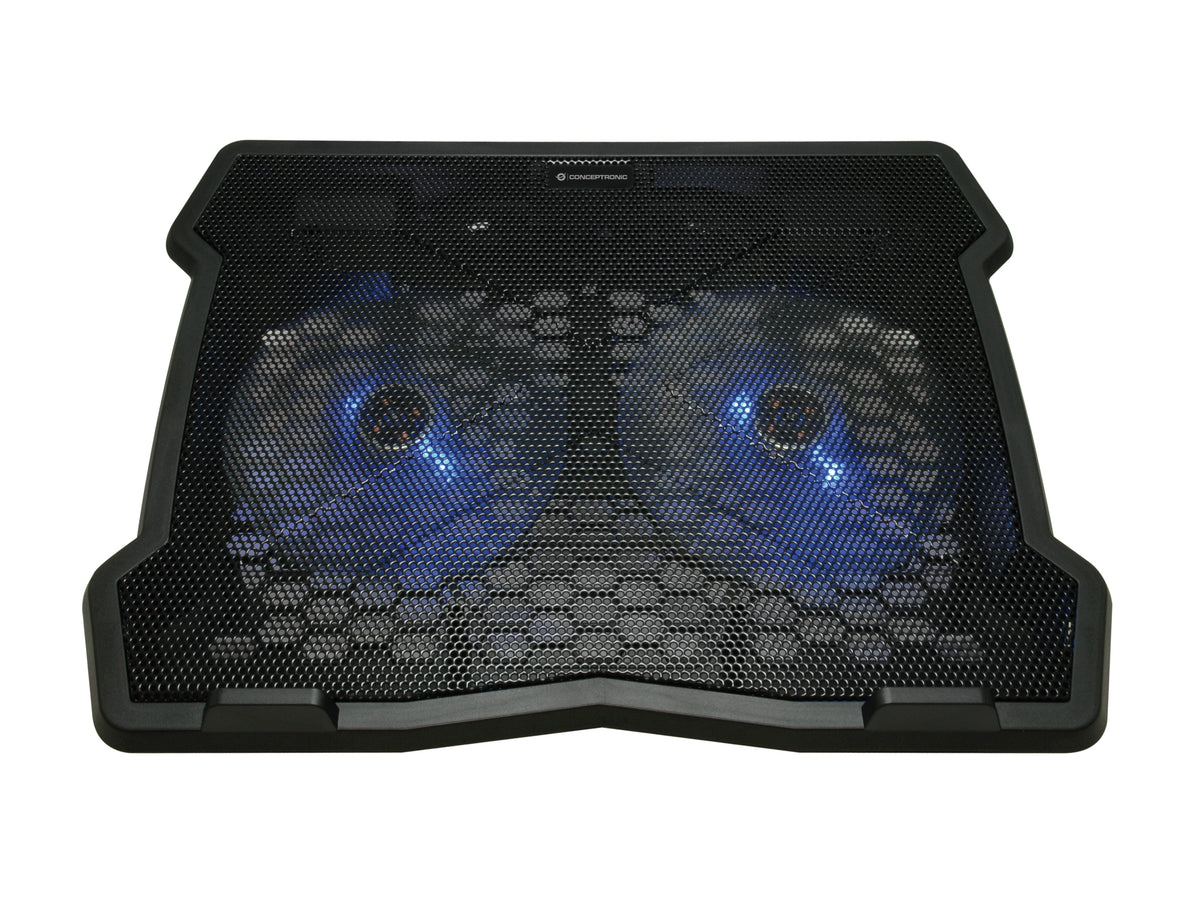 Conceptronic THANA06B Llaptop-Kühlpad 39,6 cm (15.6") Schwarz