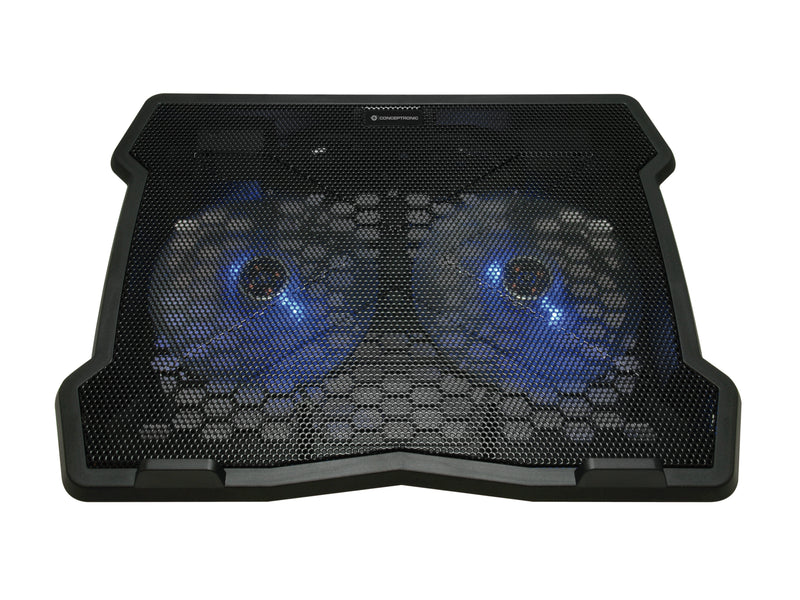 Conceptronic THANA06B Llaptop-Kühlpad 39,6 cm (15.6") Schwarz