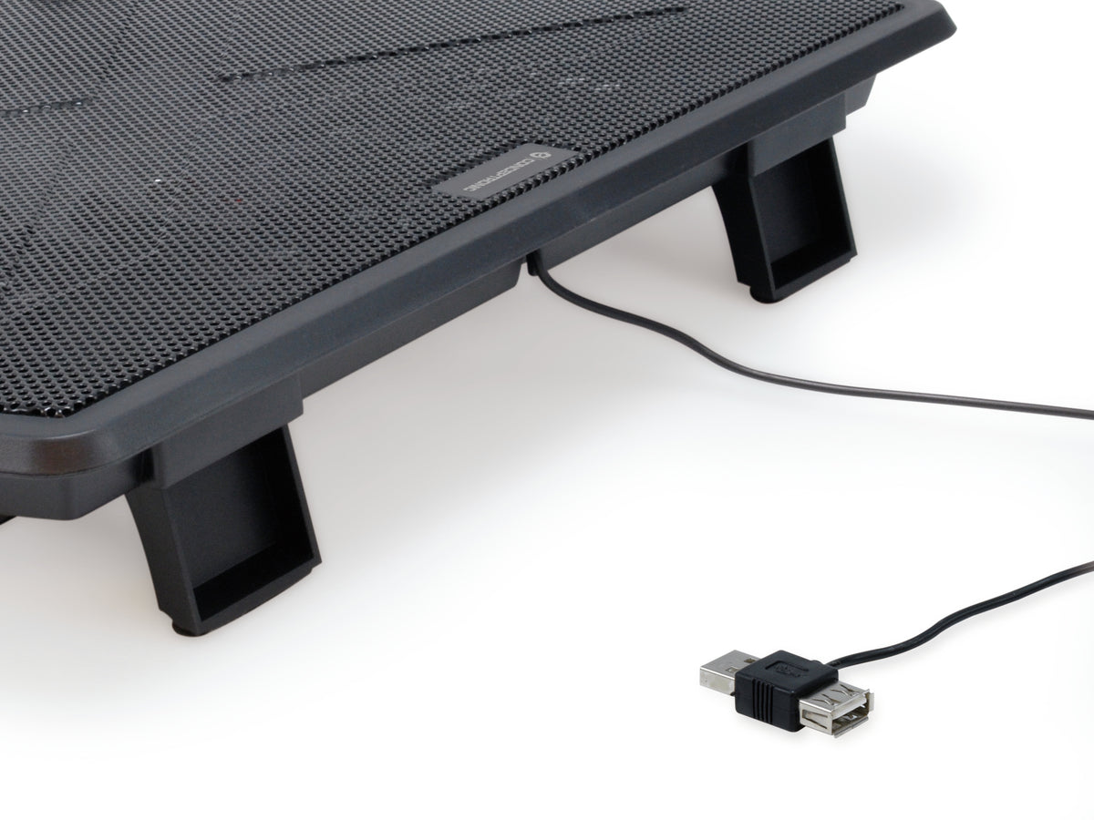 Conceptronic THANA05B Llaptop-Kühlpad 39,6 cm (15.6") Schwarz