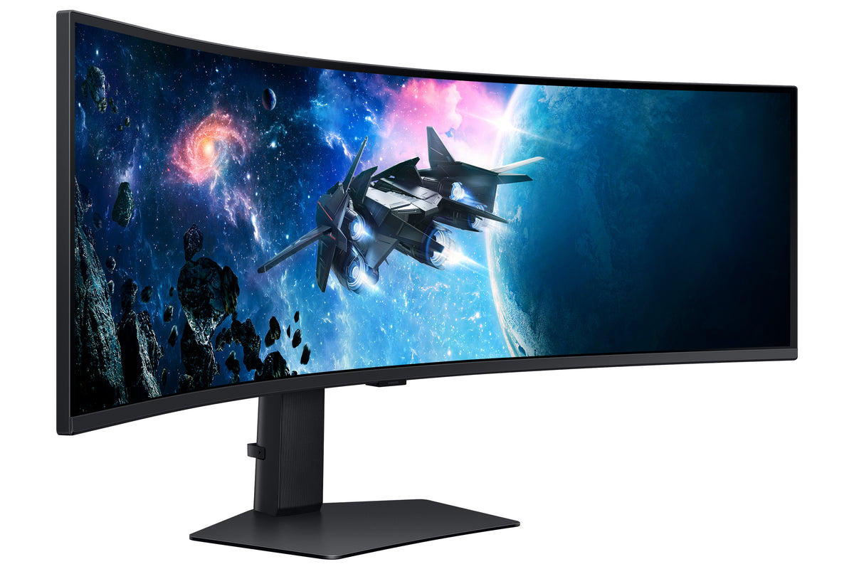 Samsung G95C Computerbildschirm 124,5 cm (49") 5120 x 1440 Pixel Dual QHD LED Schwarz