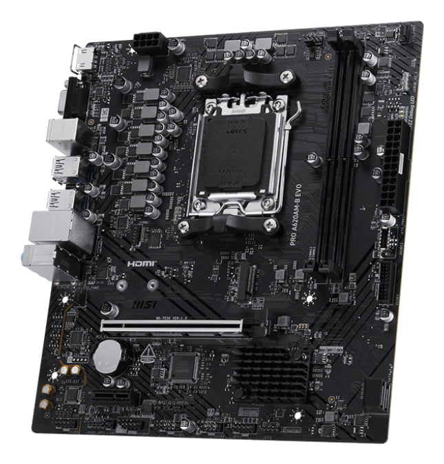 Carte mère MSI PRO A620AM-B EVO AMD A620A Socket AM5 ATX