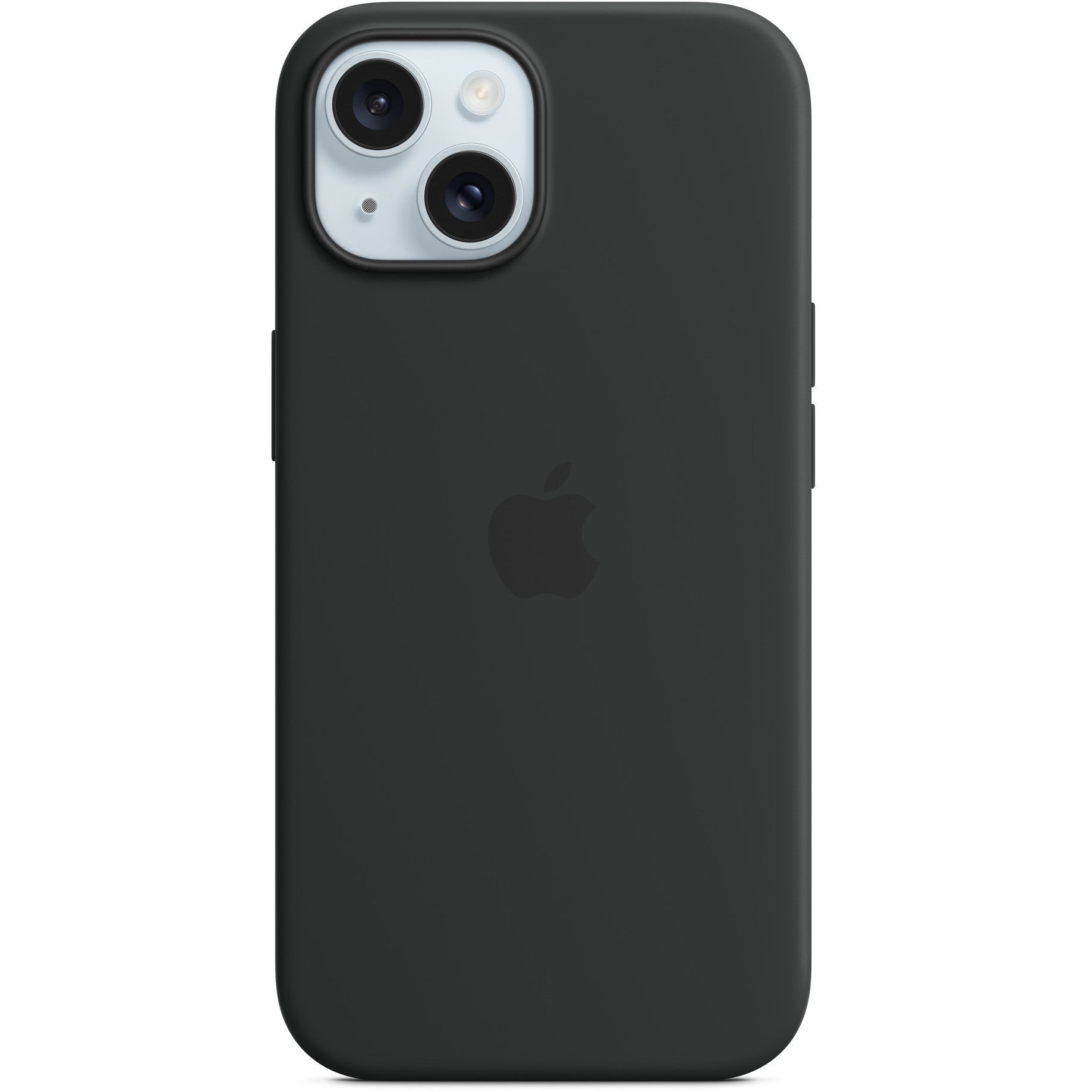 APPLE iPhone 15 Silicone Case with MagSafe - Black
