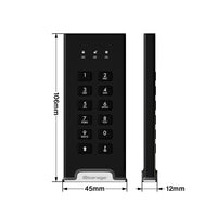 iStorage diskAshur M2 PIN 240 GB USB Type-A / USB Type-C 3.2 Gen 1 (3.1 Gen 1) Schwarz