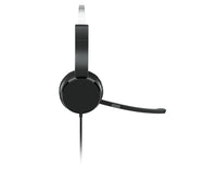 Lenovo 100 Mono Kopfhörer Kabelgebunden Kopfband Büro/Callcenter USB Typ-A Schwarz