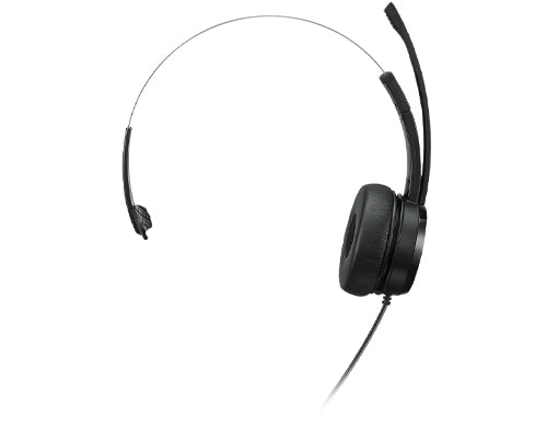 Lenovo 100 Mono Kopfhörer Kabelgebunden Kopfband Büro/Callcenter USB Typ-A Schwarz
