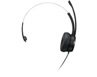 Lenovo 100 Mono Kopfhörer Kabelgebunden Kopfband Büro/Callcenter USB Typ-A Schwarz
