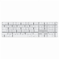 Apple Magic Keyboard with Touch ID and Numeric Keypad for Mac models silicon US English White Keys