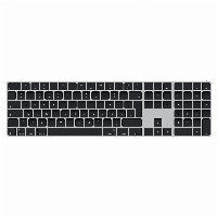 Apple Magic Keyboard with Touch ID and Numeric Keypad for Mac models silicon German Black Keys