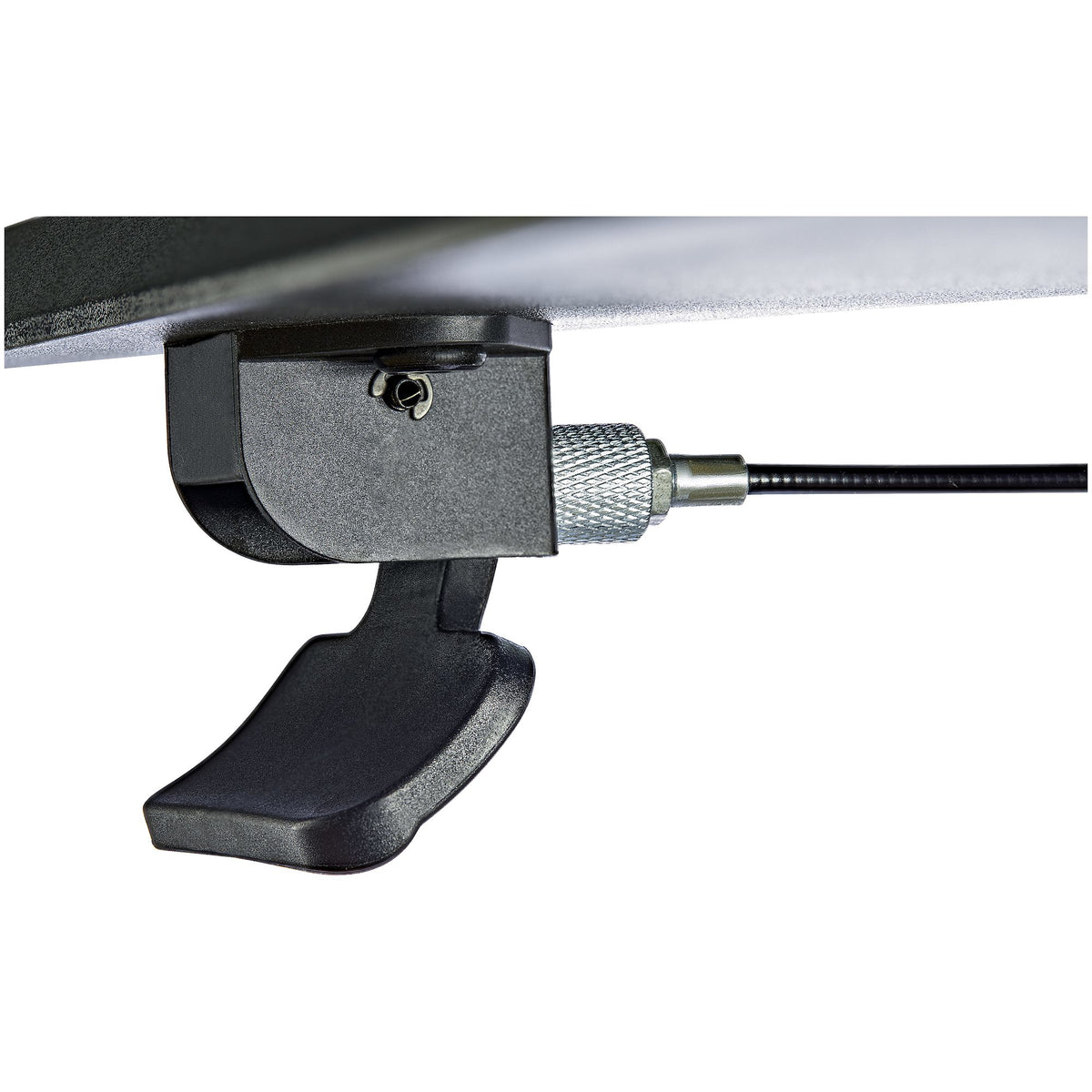 StarTech.com Höhenverstellbarer Schreibtisch - Sit Stand Workstation -Ergonomischer Stehpult mit Rollen - Computertisch mit verriegelbarem One-Touch-Lift für Lehrer/Schüler