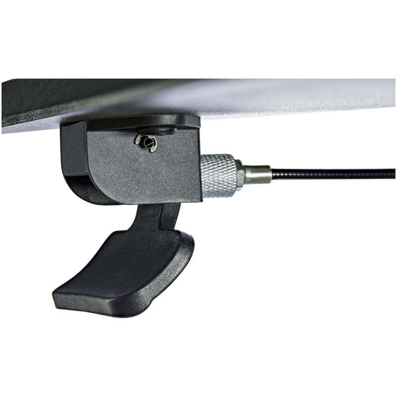 StarTech.com Höhenverstellbarer Schreibtisch - Sit Stand Workstation -Ergonomischer Stehpult mit Rollen - Computertisch mit verriegelbarem One-Touch-Lift für Lehrer/Schüler