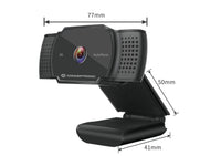 Conceptronic AMDIS 2K-Super-HD-Autofokus-Webcam mit Mikrofon