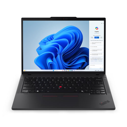 Lenovo ThinkPad T14 Gen 5 (Intel) Intel Core Ultra 5 135U Laptop 35,6 cm (14") Touchscreen WUXGA 16 GB DDR5-SDRAM 256 GB SSD Wi-Fi 6E (802.11ax) Windows 11 Pro Deutsch Schwarz