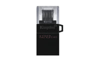 Kingston Technology DataTraveler microDuo3 G2 USB-Stick 128 GB USB Type-A / Micro-USB 3.2 Gen 1 (3.1 Gen 1) Schwarz