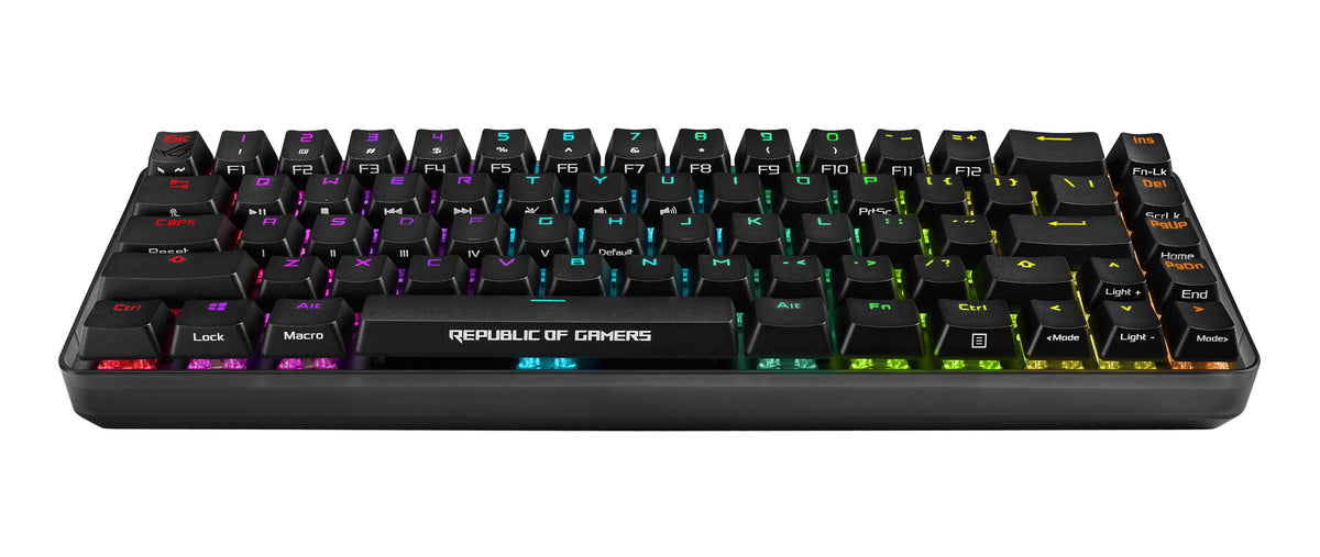 ASUS ROG Falchion Tastatur Gaming RF kabellos + USB AZERTY Französisch Schwarz