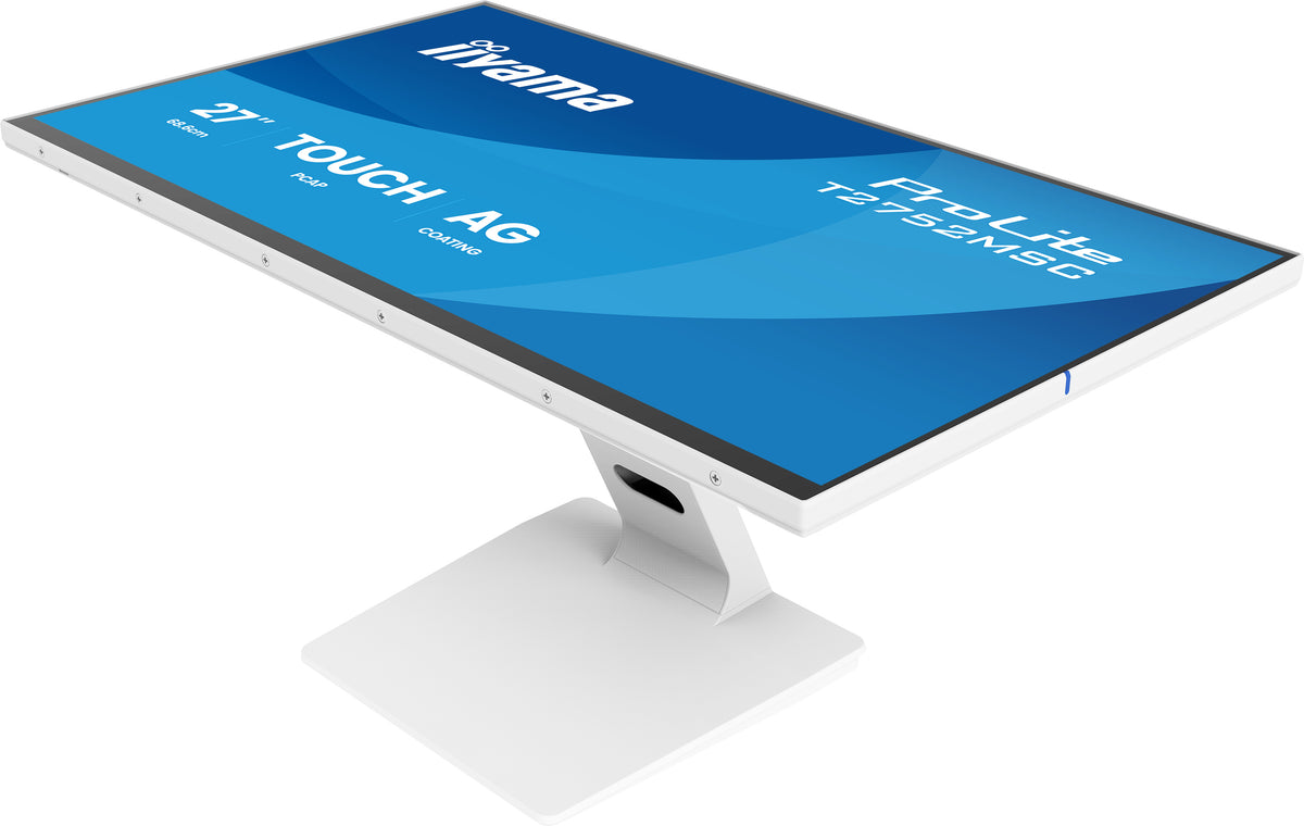 iiyama ProLite T2752MSC-W1AG Computerbildschirm 68,6 cm (27") 1920 x 1080 Pixel Full HD LCD Touchscreen Weiß