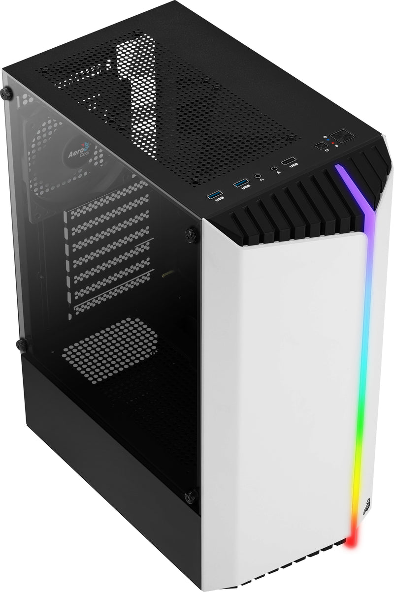 Aerocool Bionic Midi Tower Weiß