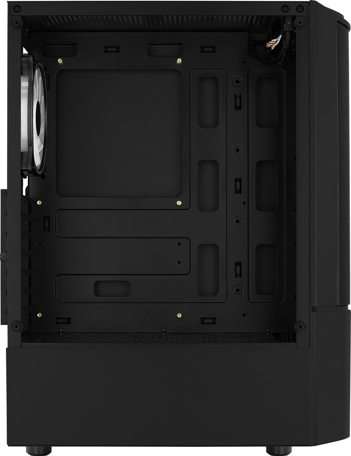 Aerocool Quantum Mesh Midi Tower Schwarz