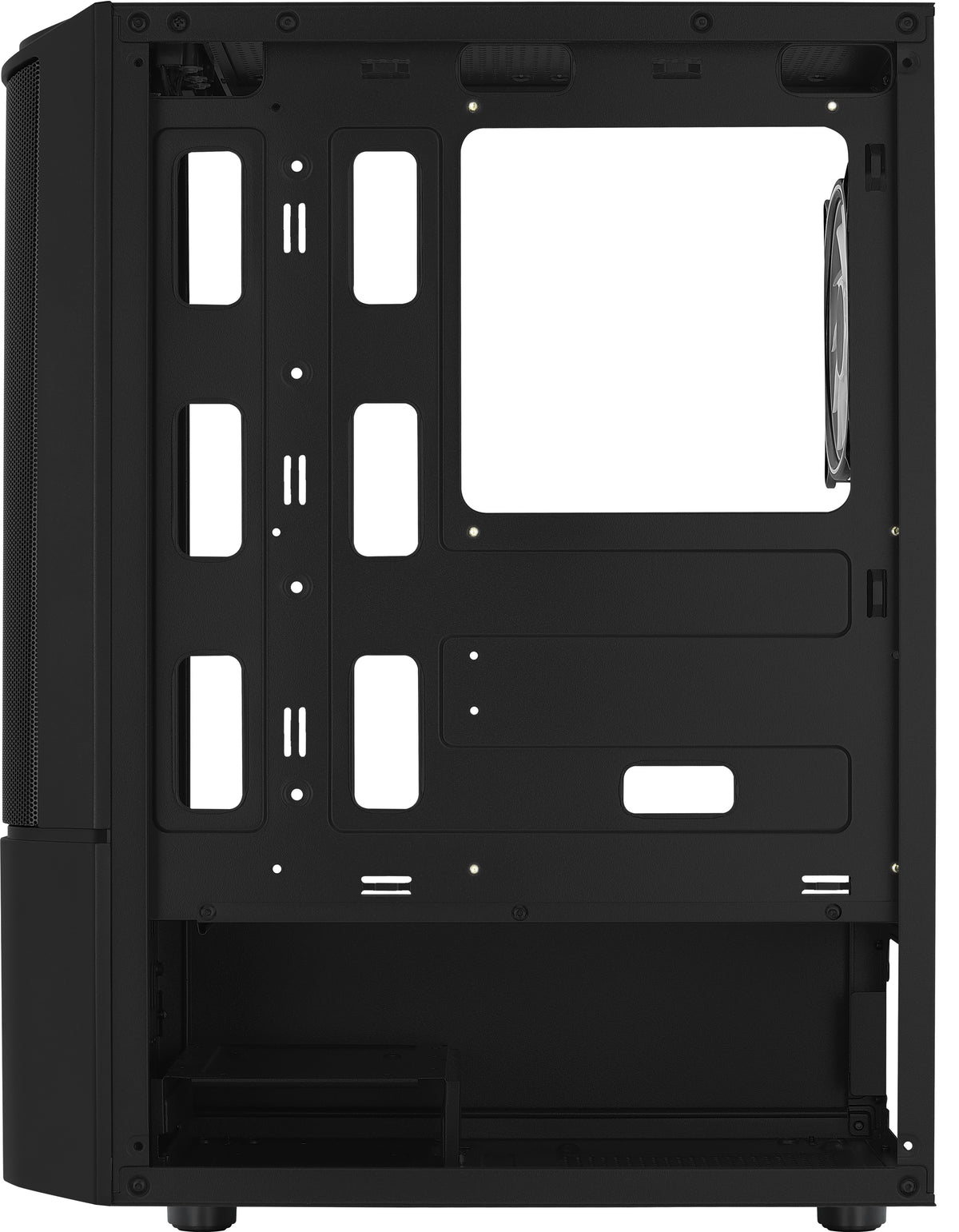 Aerocool Quantum Mesh Midi Tower Schwarz