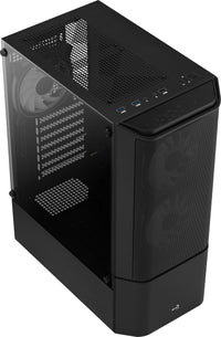Aerocool Quantum Mesh Midi Tower Schwarz