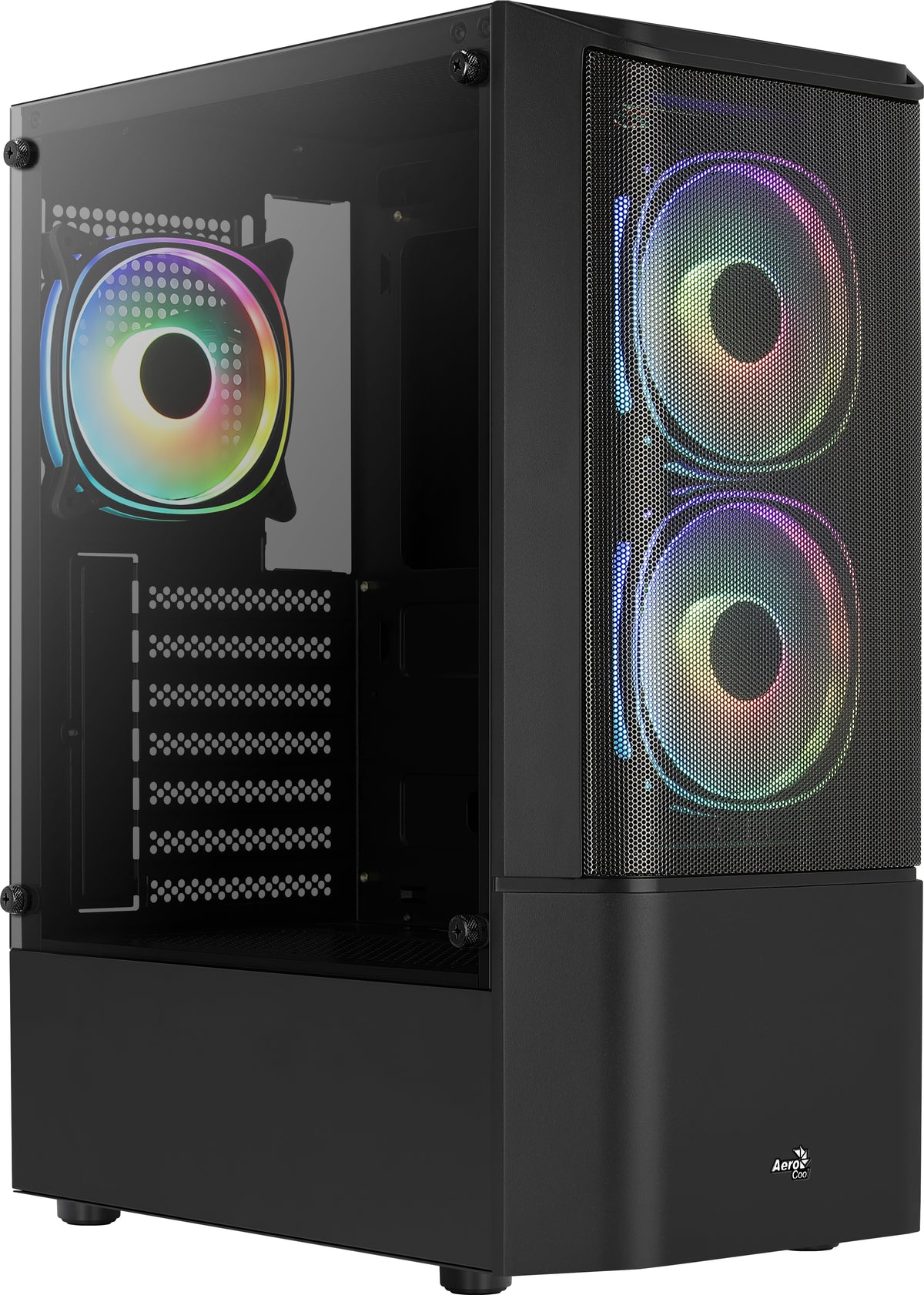 Aerocool Quantum Mesh Midi Tower Schwarz