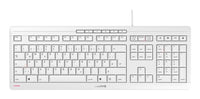 CHERRY STREAM KEYBOARD, Kabelgebundene Tastatur, hellgrau, USB (QWERTZ - DE)