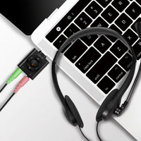 LogiLink HS0052 Kopfhörer & Headset Kabelgebunden Kopfband Büro/Callcenter Schwarz
