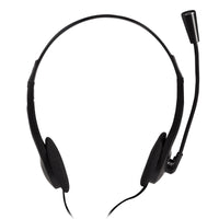 LogiLink HS0052 Kopfhörer & Headset Kabelgebunden Kopfband Büro/Callcenter Schwarz