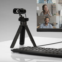 Lindy 43300 Webcam 1920 x 1080 Pixel USB 2.0 Schwarz
