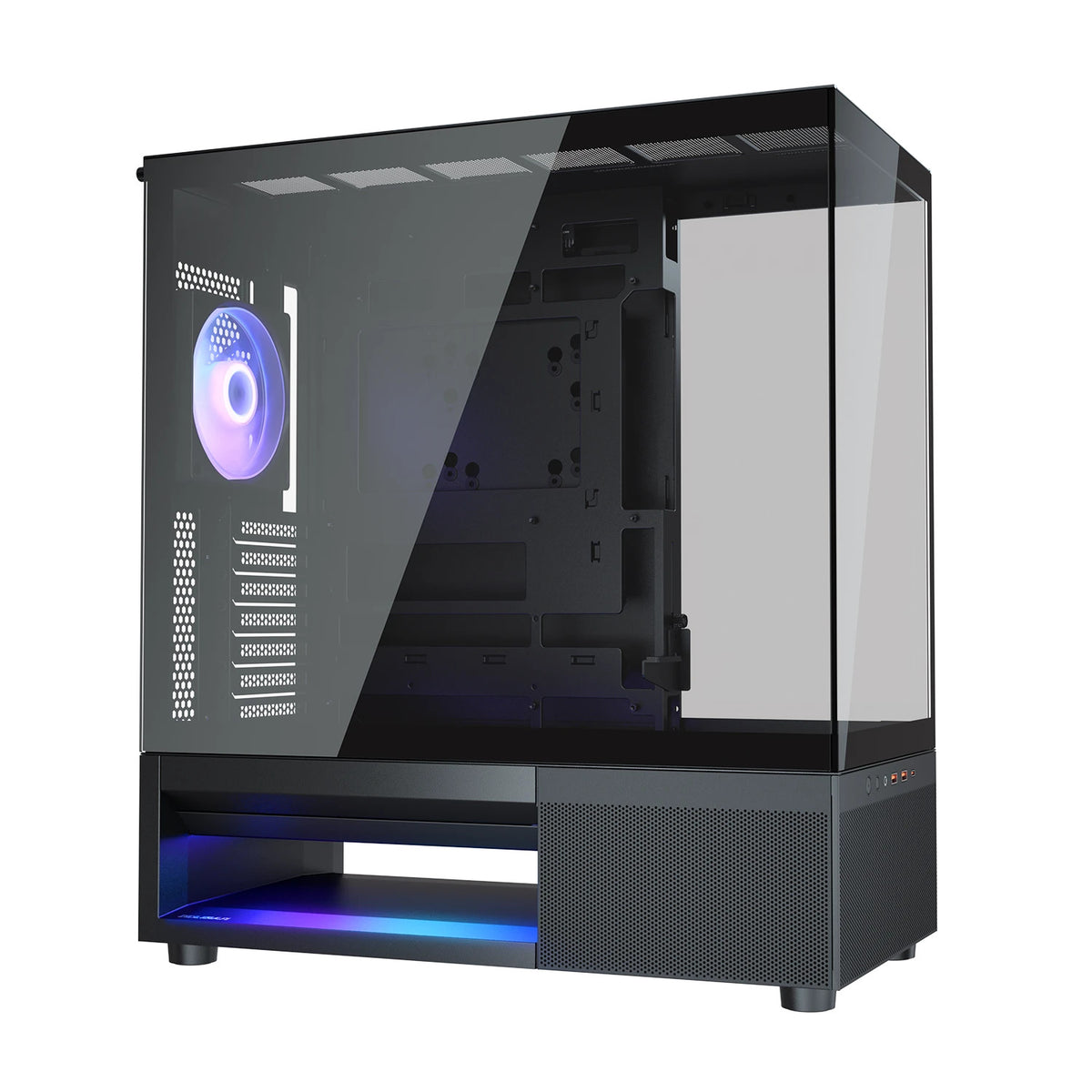 COUGAR Gehäuse Midi-Tower, CFV220, ARGB, Glas, Schwarz
