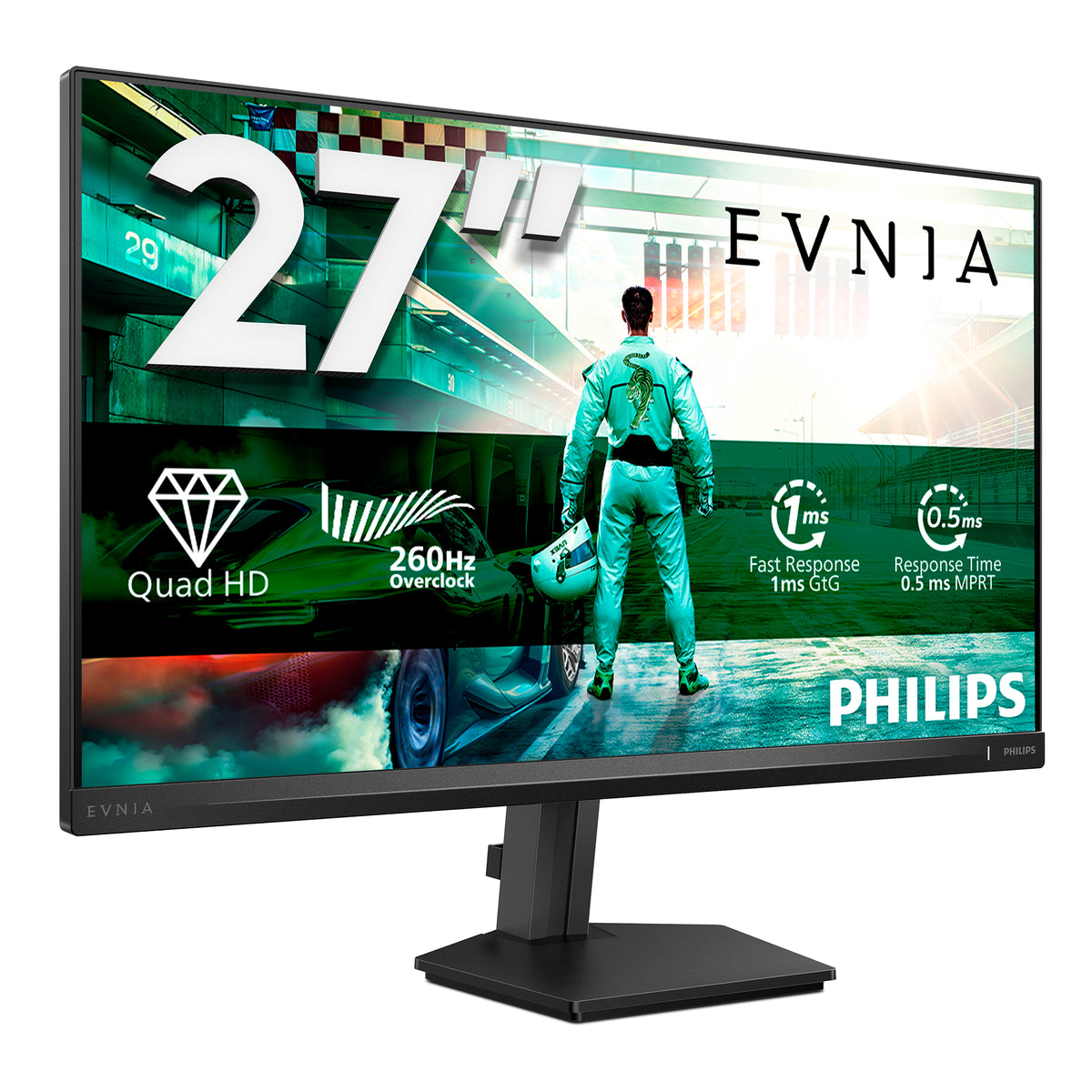 Philips Evnia 3000 27M2N3500PF/00 Computerbildschirm 68,6 cm (27") 2560 x 1440 Pixel Quad HD LCD Schwarz