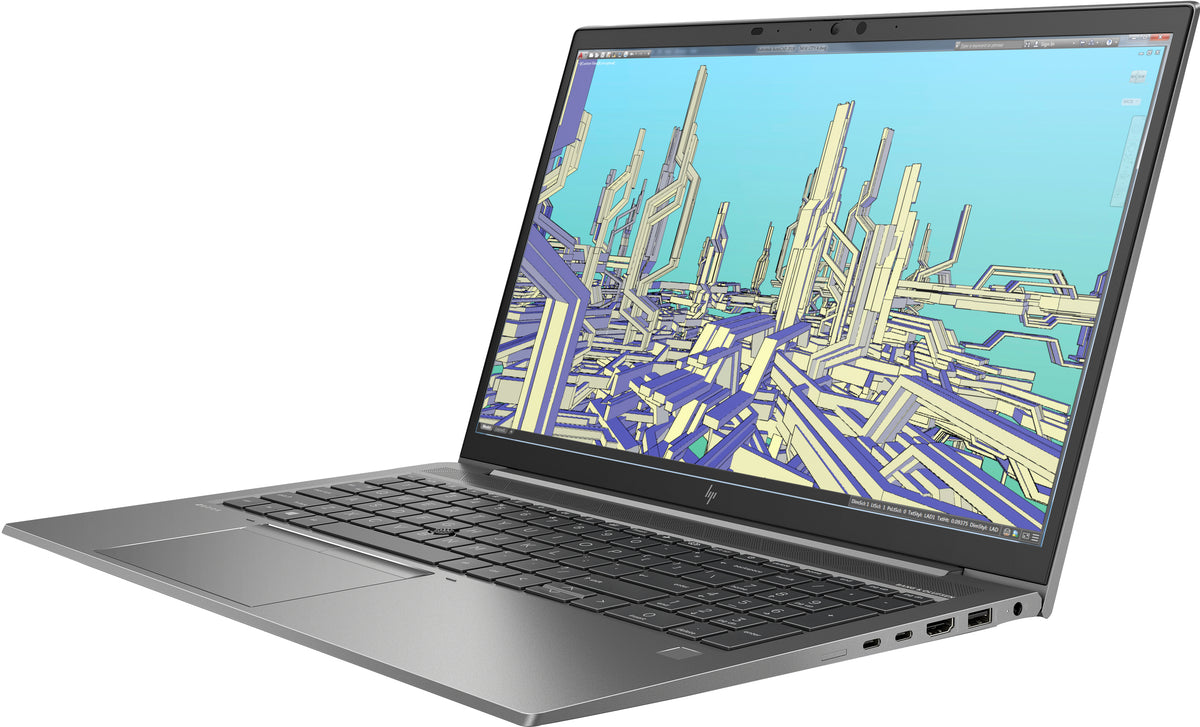 HP ZBook Firefly 15.6 G8 Intel® Core™ i7 i7-1165G7 Mobiler Arbeitsplatz 39,6 cm (15.6") Full HD 16 GB DDR4-SDRAM 1 TB SSD NVIDIA Quadro T500 Wi-Fi 6 (802.11ax) Windows 10 Pro Grau