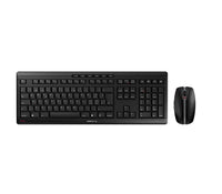 CHERRY Stream Desktop Tastatur Maus enthalten Büro RF Wireless QWERTZ Schweiz Schwarz