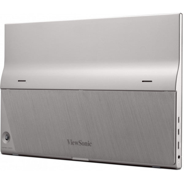 Viewsonic TD1655 Computerbildschirm 39,6 cm (15.6") 1920 x 1080 Pixel Full HD LED Touchscreen Multi-Nutzer Schwarz, Silber